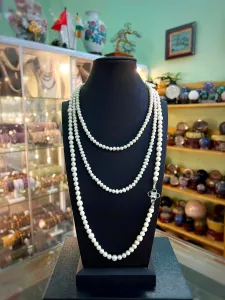 VÒNG CỔ NGỌC TRAI TỰ NHIÊN