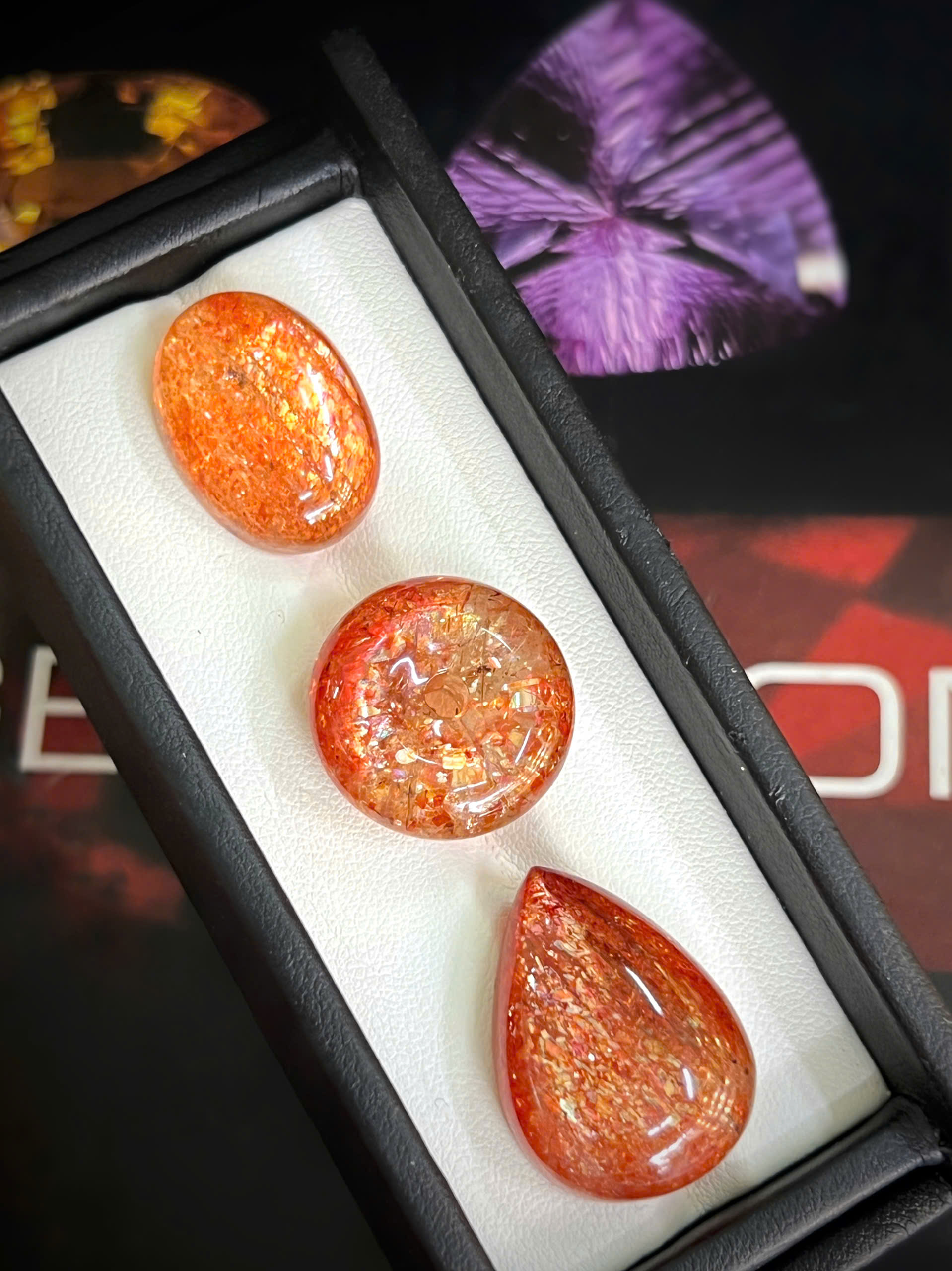 ĐÁ MẶT TRỜI - SUNSTONE TỰ NHIÊN