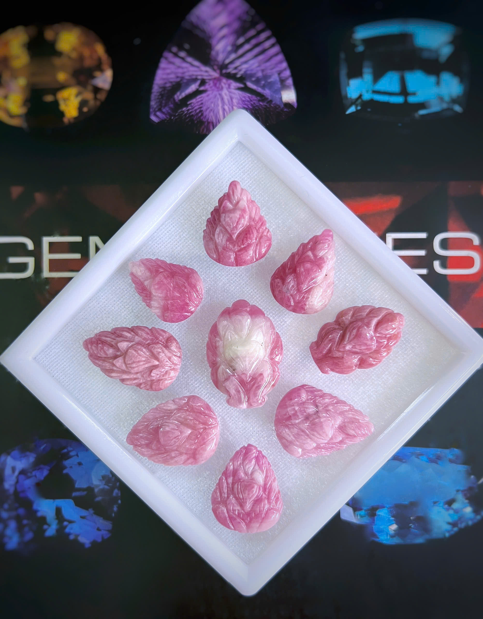 HỒ LY ĐÁ RUBY NAM PHI TỰ NHIÊN