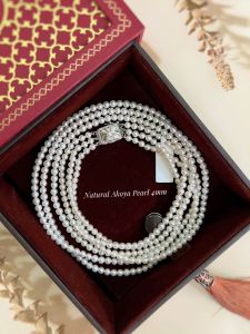 CHUỖI CỔ NGỌC TRAI AKOYA TỰ NHIÊN 4MM