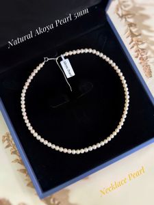 CHUỖI CỔ NGỌC TRAI AKOYA TỰ NHIÊN 5MM