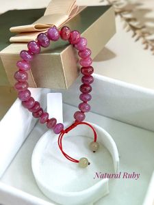 VÒNG TAY ĐÁ RUBY TỰ NHIÊN