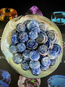HOA HỒNG ĐÁ SAPPHIRE TỰ NHIÊN