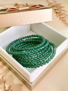 VÒNG TAY CẨM THẠCH LAM NGỌC SIZE 5MM