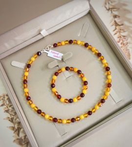 SET VÒNG TRẺ EM HỔ PHÁCH BALTIC TỰ NHIÊN