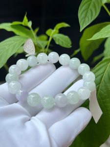 VÒNG TAY NGỌC CẨM THẠCH TỰ NHIÊN SIZE 10MM