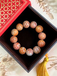 VÒNG TAY SAN HÔ HÓA THẠCH TỰ NHIÊN