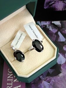 SET BẠC 92.5 ĐÁ TOURMALINE TỰ NHIÊN