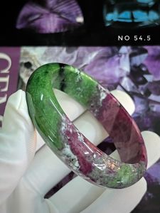 VÒNG TAY ĐÁ RUBY ZOISITE TỰ NHIÊN