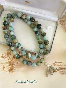 CHUỖI TRÀNG 54 VIÊN NGỌC CẨM THẠCH TỰ NHIÊN