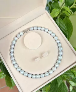 VÒNG CỔ NGỌC TRAI SOUTH SEA TỰ NHIÊN SIZE 11.5MM