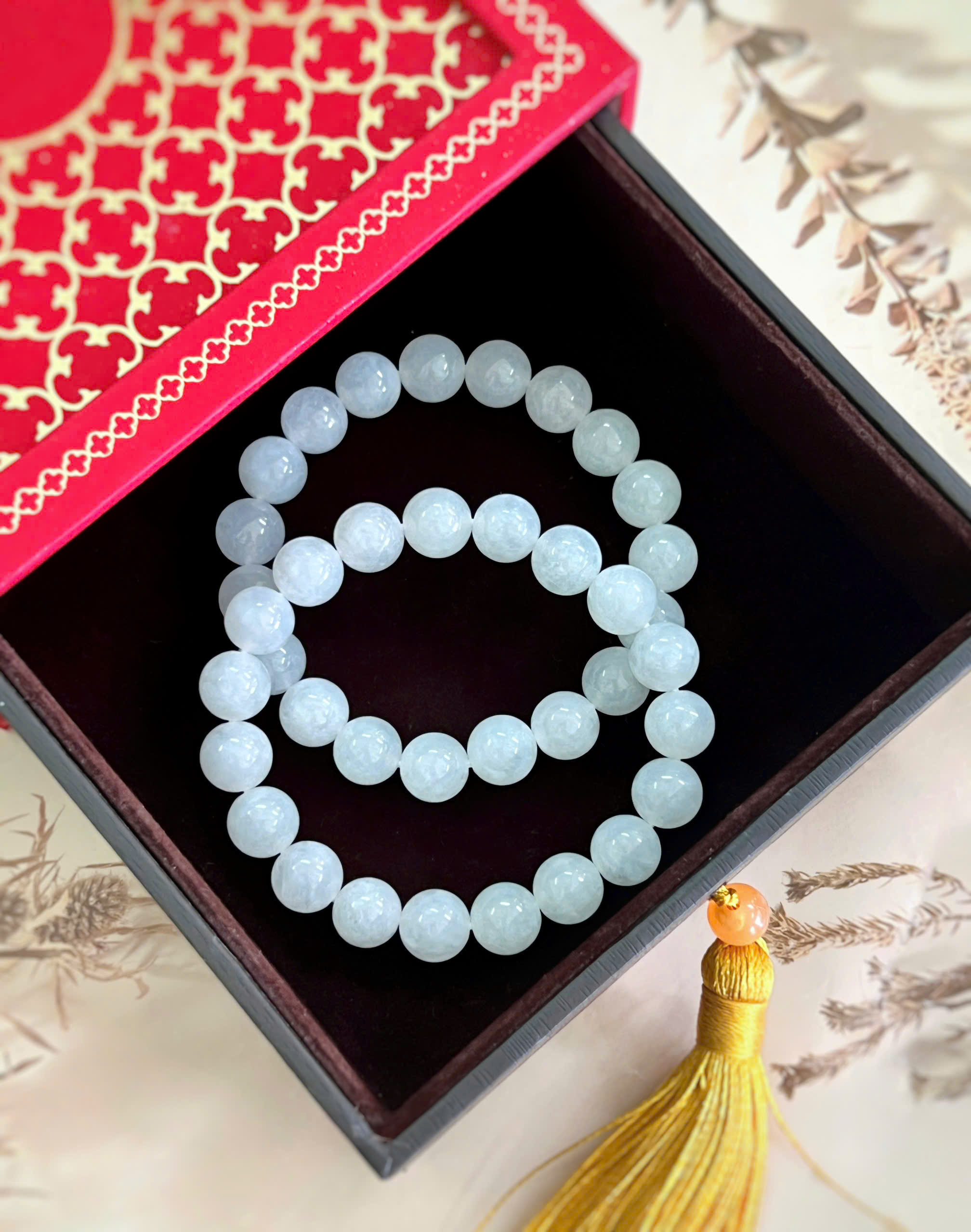 VÒNG NGỌC CẨM THẠCH TỰ NHIÊN SIZE 9MM