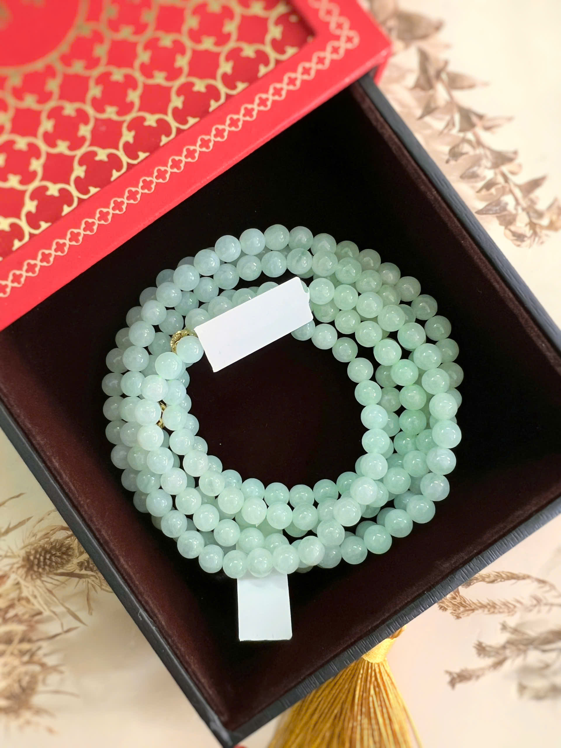 NGỌC CẨM THẠCH TỰ NHIÊN SIZE 6.5MM