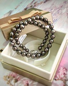 VÒNG CỔ NGỌC TRAI TAHITI TỰ NHIÊN