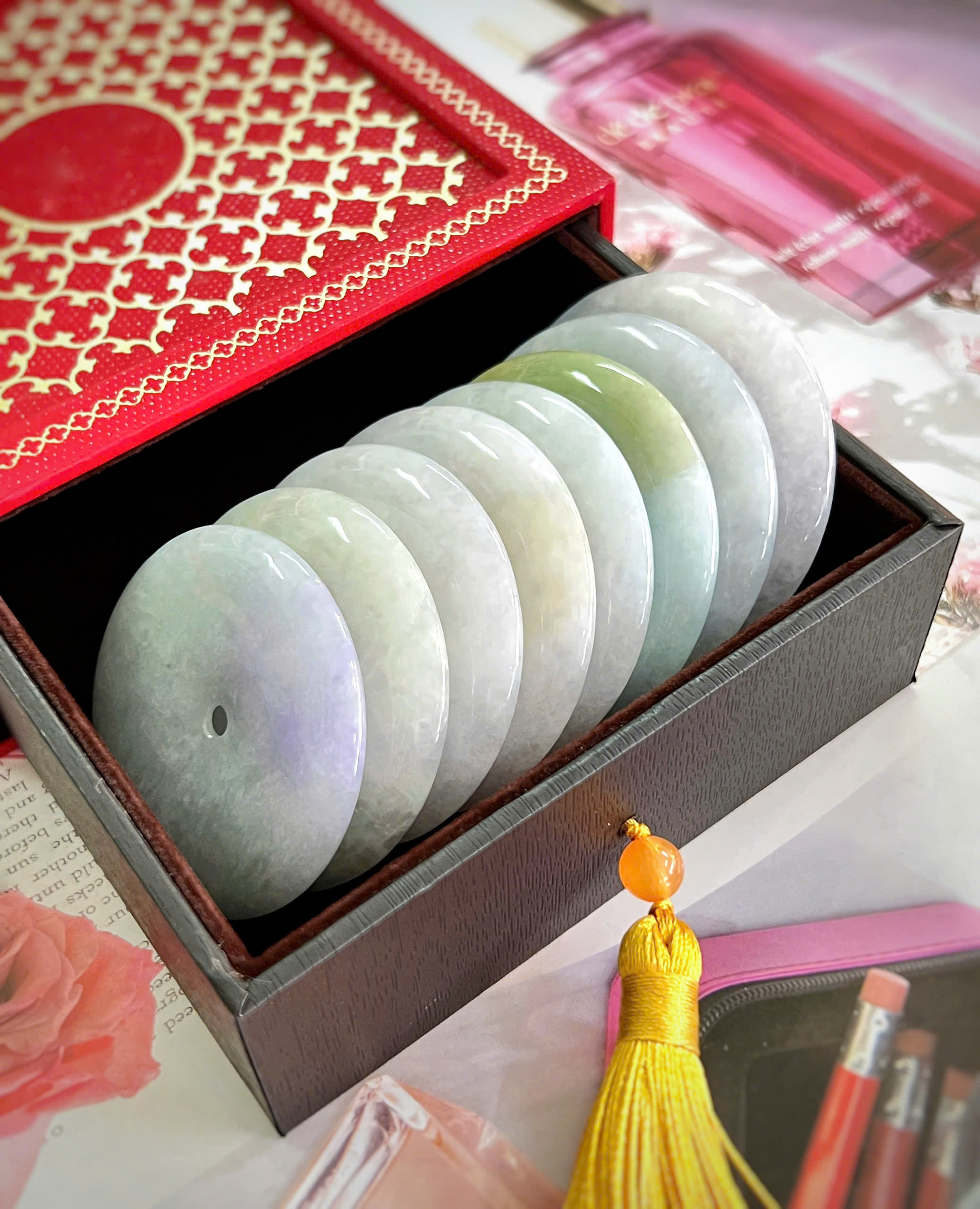 ĐỒNG ĐIẾU NGỌC CẨM THẠCH TỰ NHIÊN