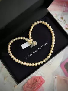 VÒNG CỔ NGỌC TRAI AKOYA TỰ NHIÊN