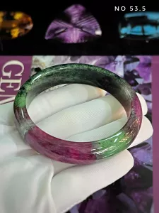 VÒNG TAY ĐÁ RUBY ZOISITE TỰ NHIÊN