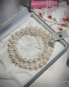 VÒNG CỔ NGỌC TRAI AKOYA TỰ NHIÊN 8.5-9MM