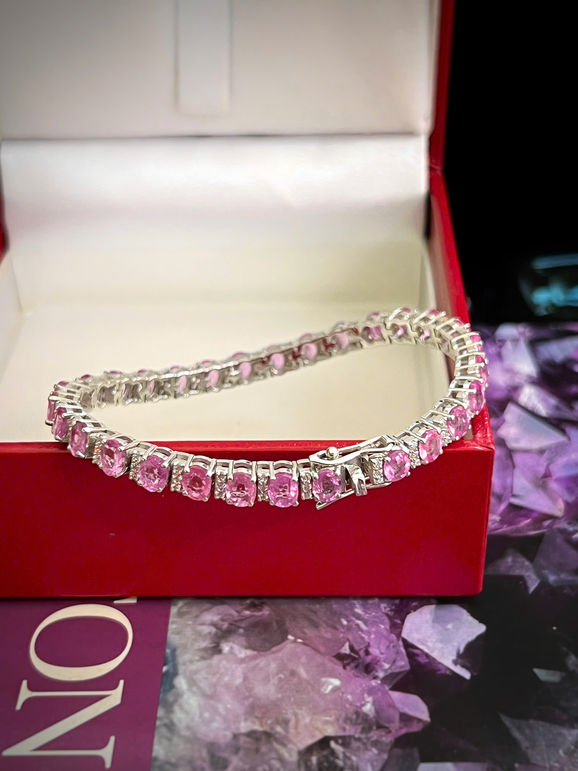 LẮC TAY ĐÁ SAPPHIRE TỰ NHIÊN