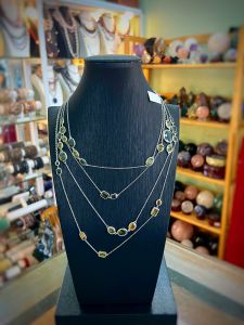 VÒNG CỔ BẠC 92.5 ĐÁ SAPPHIRE TỰ NHIÊN