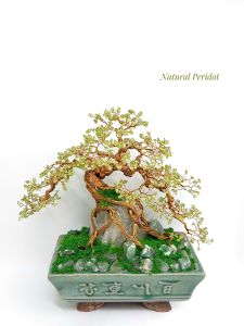 CÂY PHONG THỦY ĐÁ PERIDIT TỰ NHIÊN