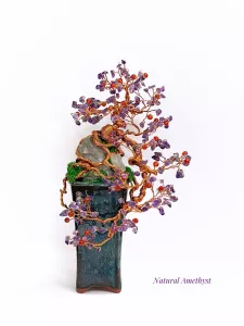 CÂY PHONG THỦY ĐÁ AMETHYST TỰ NHIÊN