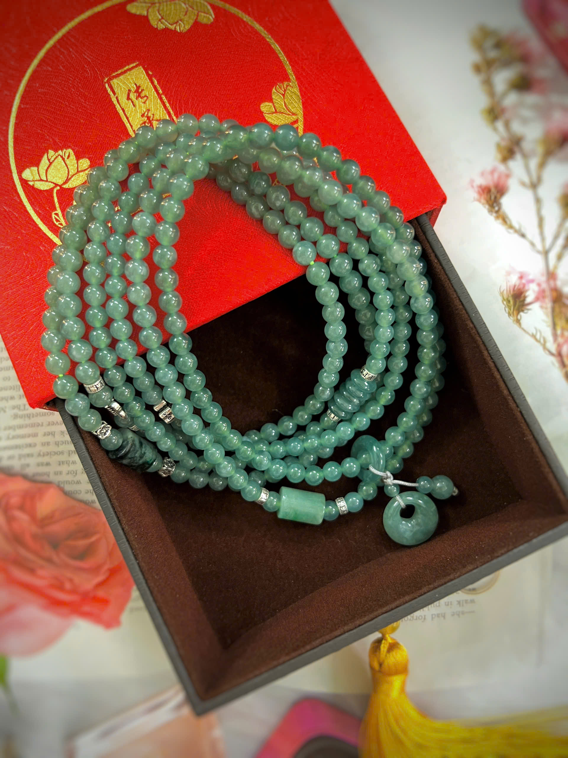 CẨM THẠCH LAM NGỌC TỰ NHIÊN SIZE ~6MM