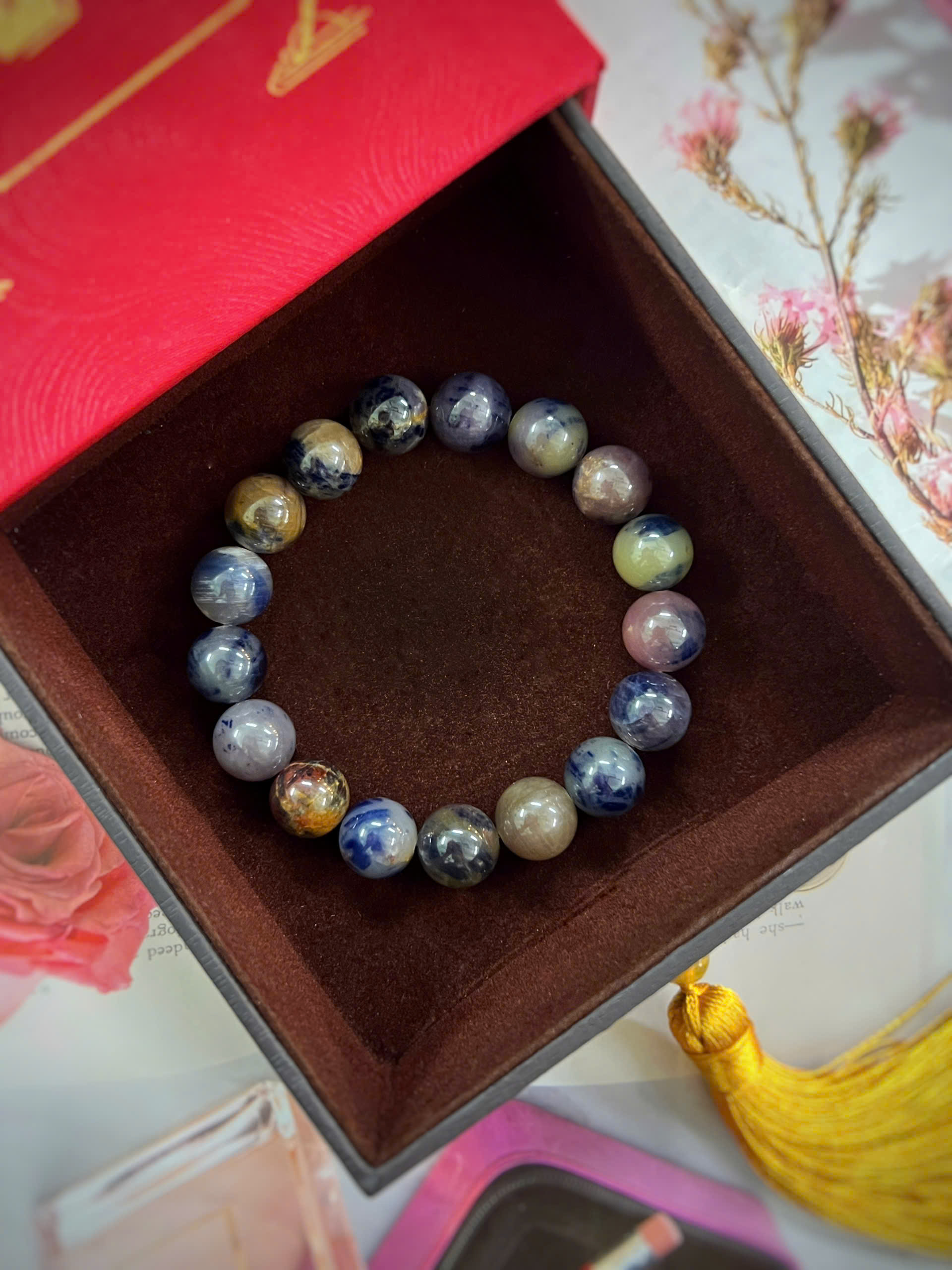 VÒNG TAY ĐÁ SAPPHIRE TỰ NHIÊN