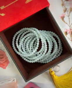 VÒNG TAY NGỌC CẨM THẠCH TỰ NHIÊN SIZE 4.5MM