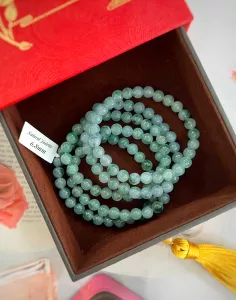 VÒNG TAY NGỌC CẨM THẠCH TỰ NHIÊN SIZE 6.8MM