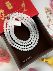 VÒNG CỔ NGỌC CẨM THẠCH TỰ NHIÊN