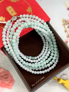 VÒNG CỔ NGỌC CẨM THẠCH TỰ NHIÊN