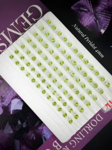 ĐÁ PERIDOT TỰ NHIÊN 4MM