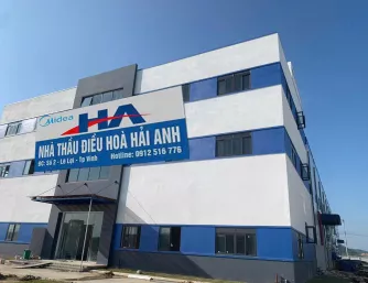 Công trình nhà máy công ty Giai Âm khu công nghiệp WHA