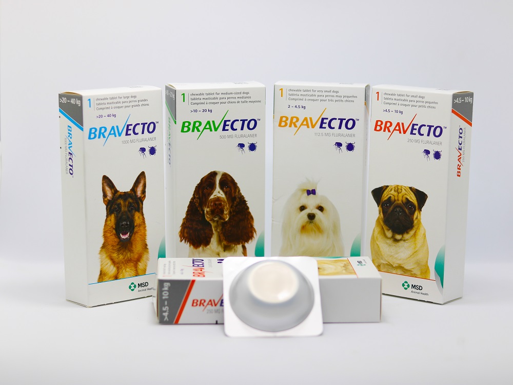 BRAVECTO 250mg  (4,5 - 10kg)