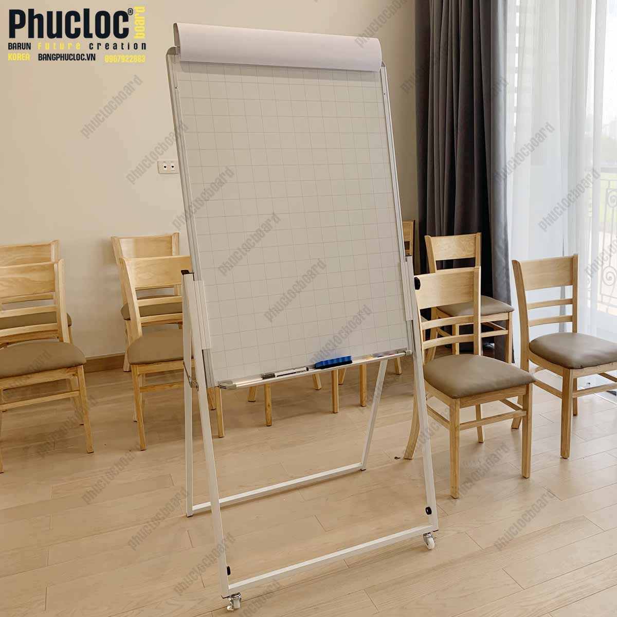 Bảng Flipchart Chân Gấp (C Model)