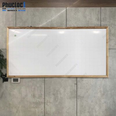 Bảng Từ Trắng Khung Gỗ
