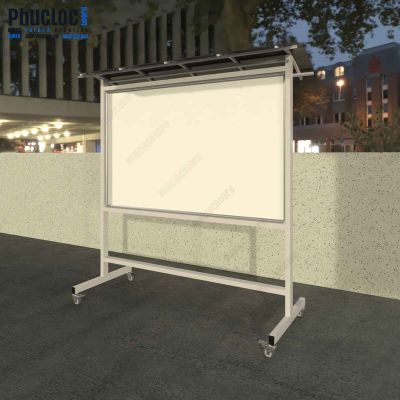 Bảng Thông Tin Có Mái Che Di Động