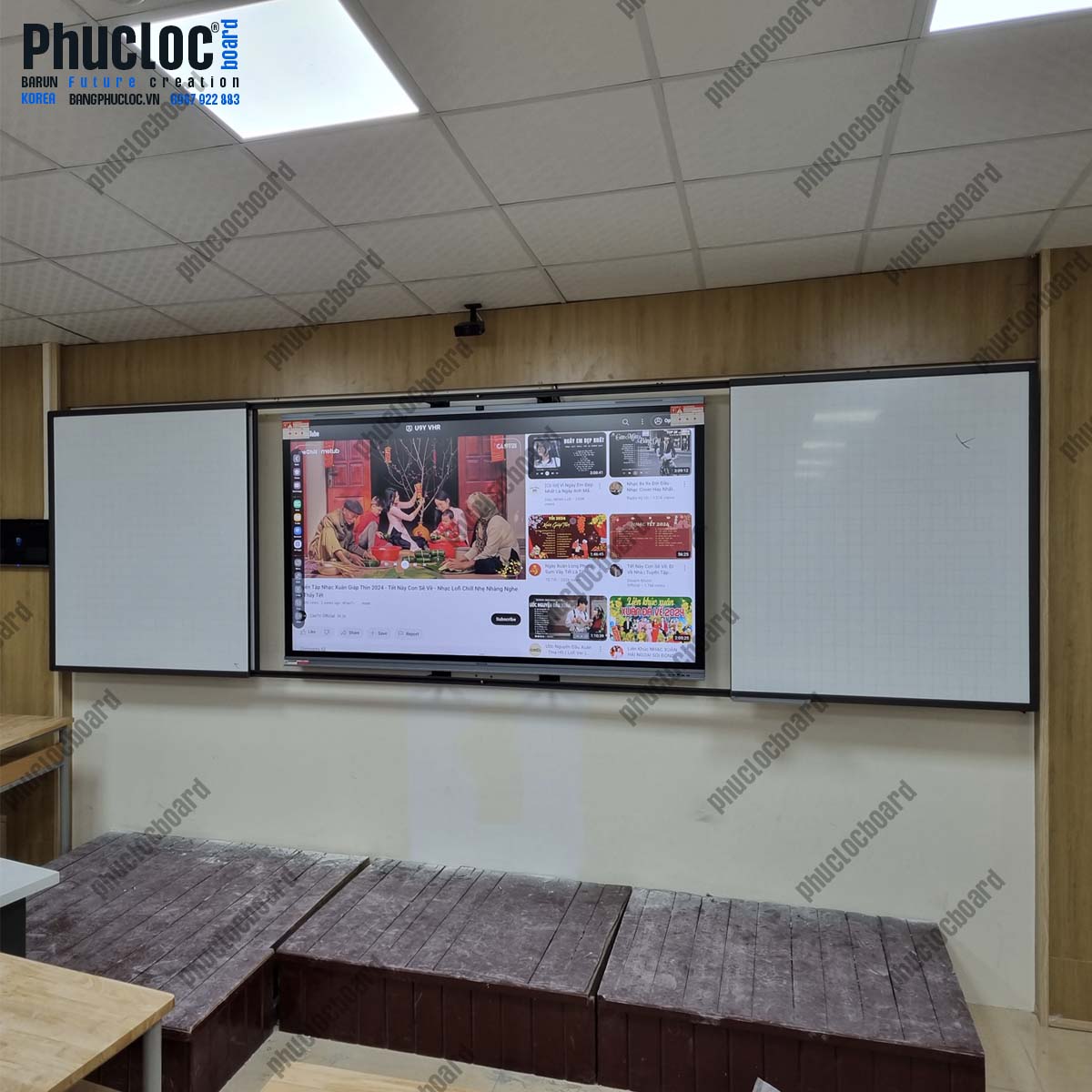 Bảng Trượt Ngang Nguyên Khối Hàn Quốc DOPSMABOARD