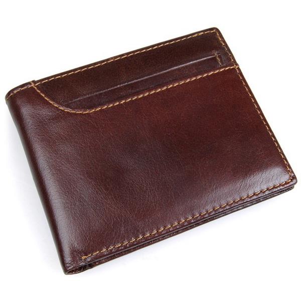 Ví da nam handmade da thật VD104