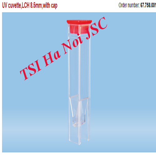 UV cuvette, LCH 8.5mm - 67.758.001