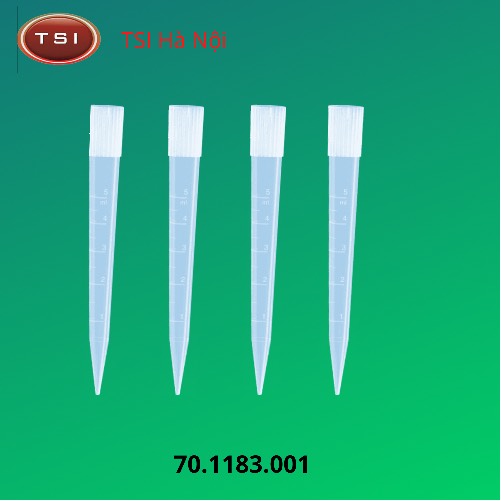 Đầu tip 5ml trong suốt, có vòng chiết rót-70.1183.001