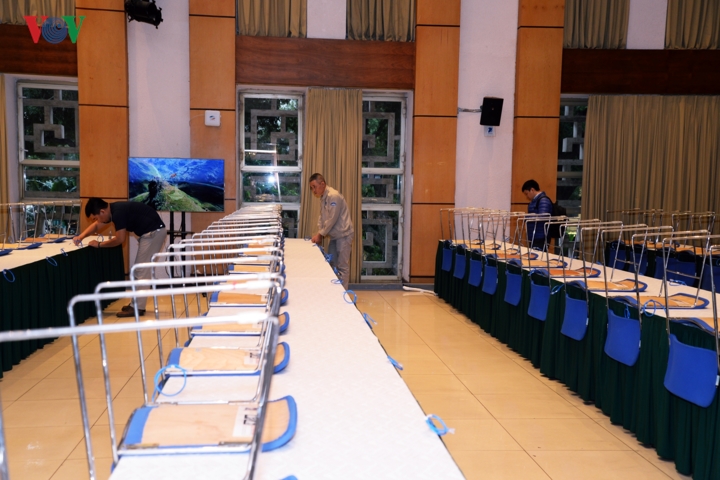 Trung tâm báo trí hội nghị thượng đỉnh Mỹ Triều