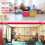 Một chút hơi thở cổ điển với Vintage và Retro