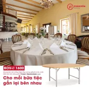 Cho mỗi bữa tiệc đều ấm cúng và gần nhau hơn