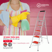 Bạn muốn vệ sinh trần nhà nhưng lại sợ độ cao?