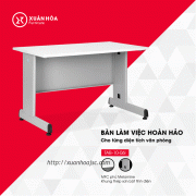Bàn làm việc hoàn hảo cho mọi diện tích văn phòng