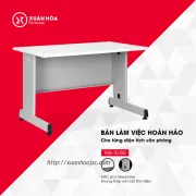 Bàn làm việc hoàn hảo cho mọi diện tích văn phòng