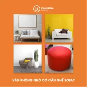 Văn phòng nhỏ có cần ghế Sofa?