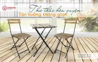 Thư thái hòa quyện- Tận hưởng không gian